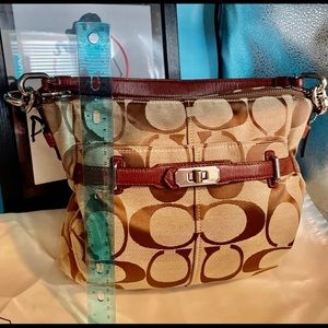 Authentic Signature Monogram Coach